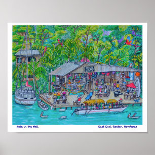 Poster Buraco no Bar da Parede