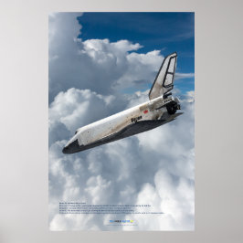 Poster Buran: Cartaz de Retorno Através das Nuvens