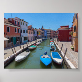 Poster Burano houses