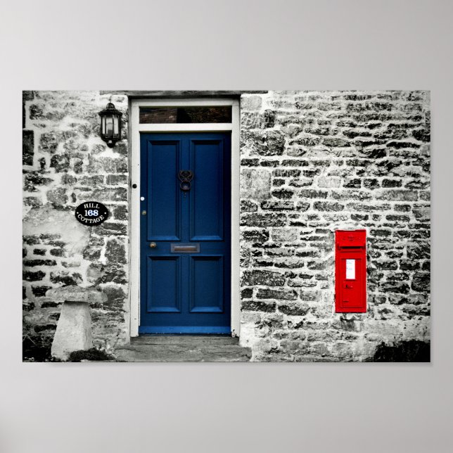 Poster Burford Cottage Cotswolds West Oxfordshire (Frente)