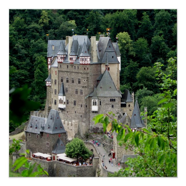 Pôster Burg Eltz, Alemanha (Frente)