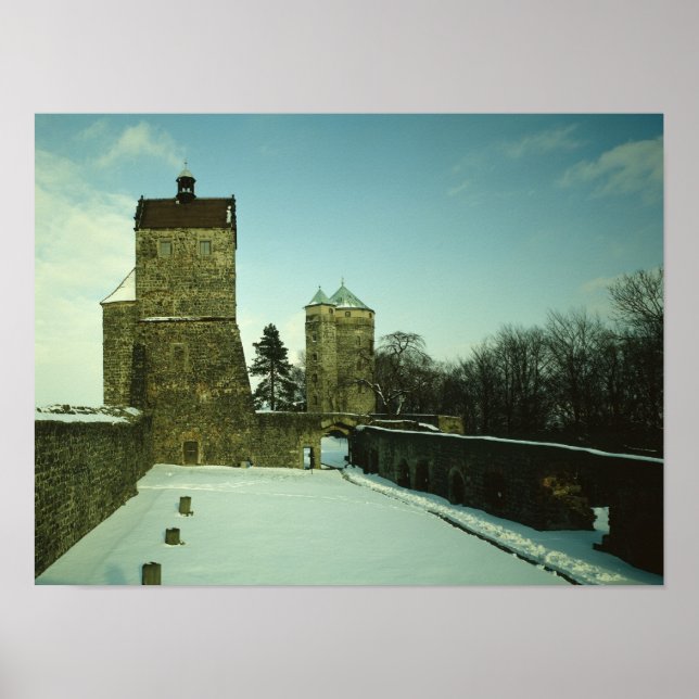 Pôster Burg Stolpen, c.1100 (Frente)