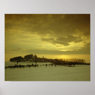 Poster Burg Stolpen, integrado c.1100