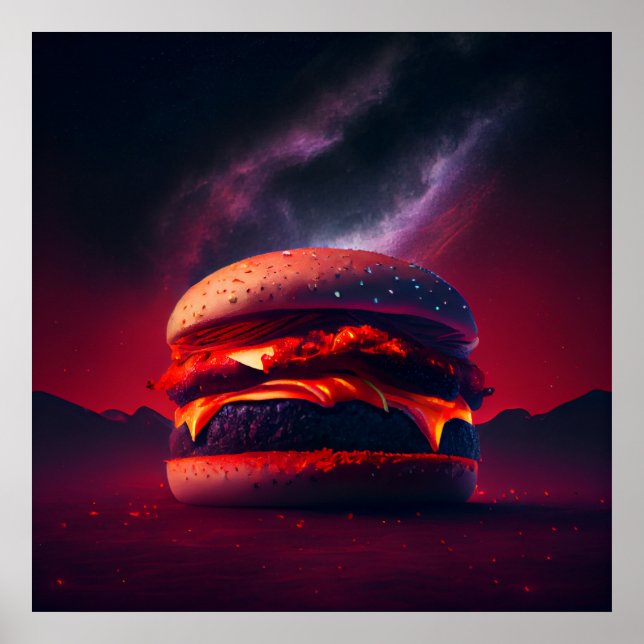 Poster Burger (Frente)