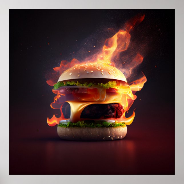 Poster Burger (Frente)