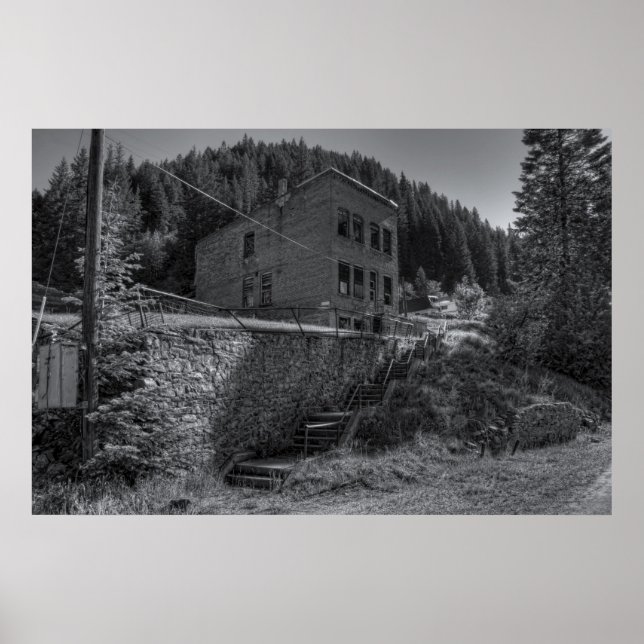 PÔSTER BURKE IDAHO - CIDADE MINEIRA DE FANTASIA (Frente)