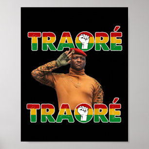 Poster Burkina Faso - Ibrahim Traoré _ Thomas Sankara