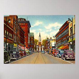 Poster Burlington, Vermont