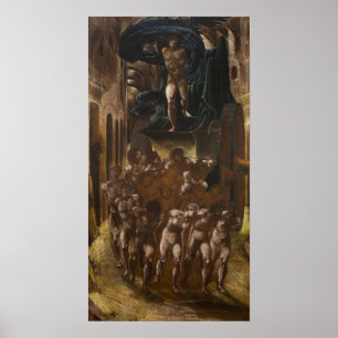 Poster Burne-Jones - Carro do Amor ou do Amor