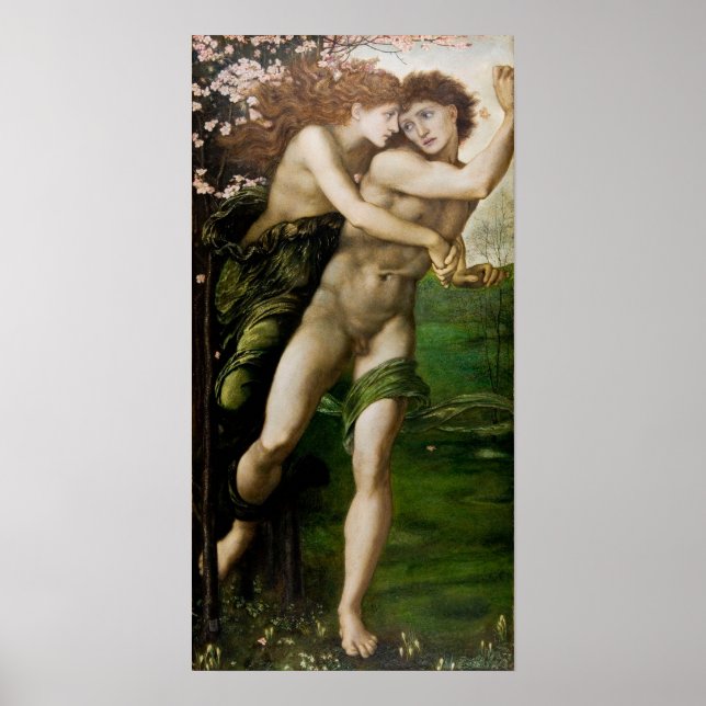 Poster Burne-Jones - Phyllis E Demophoon (Frente)