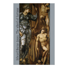 Pôster Burne-Jones Wheel of Fortune CC0427 Poster