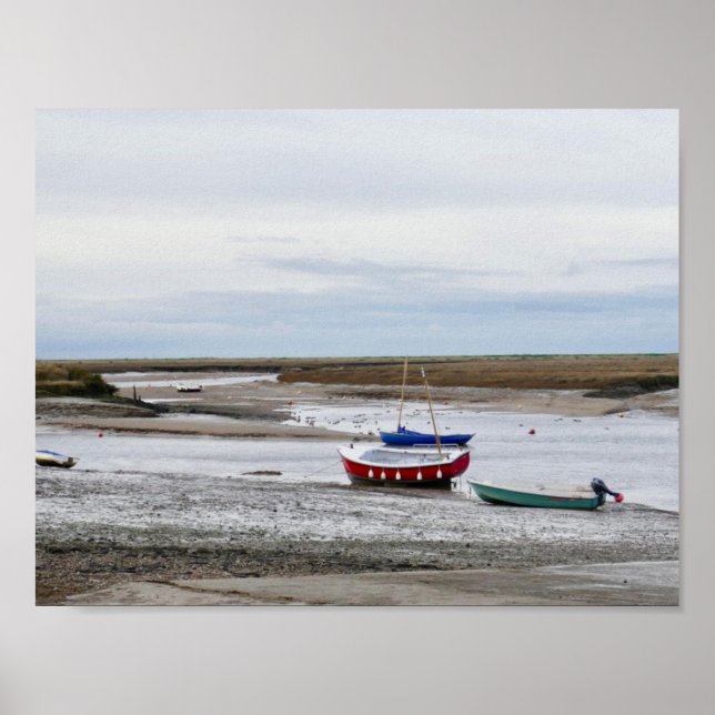 Poster Burnham Overy Staithe (Frente)