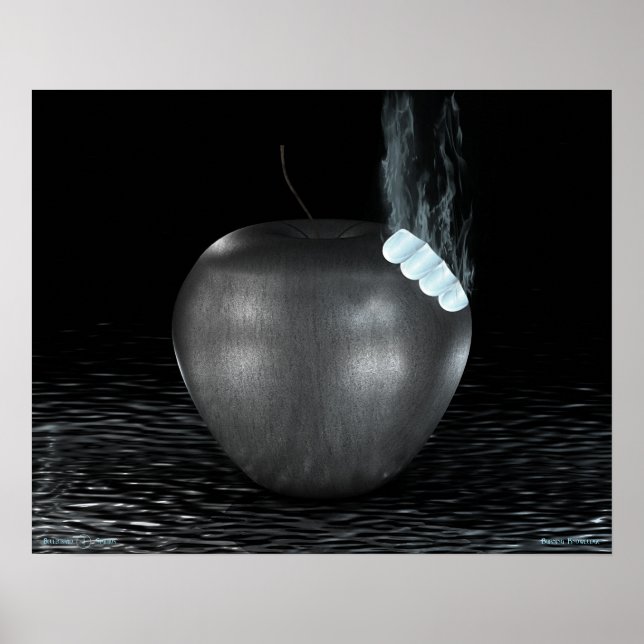 Pôster Burning Knowledge (Frente)