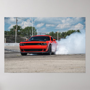 Poster Burnout do Hellcat