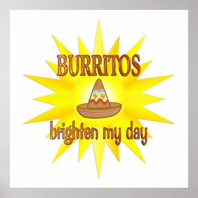 Pôster Burritos Brighten (Frente)
