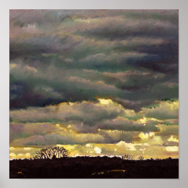 Poster Burst de nuvem 2012 (Frente)