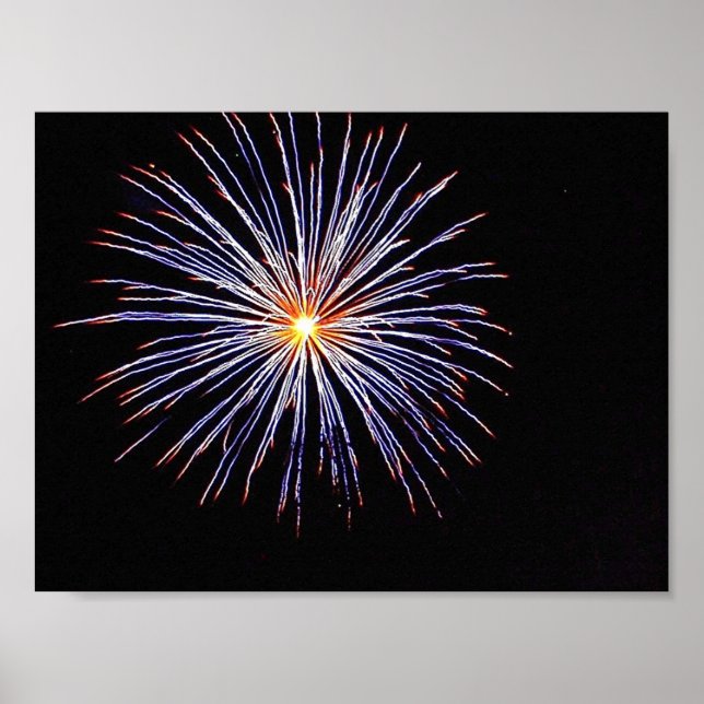 Poster Burst Noturno (Frente)