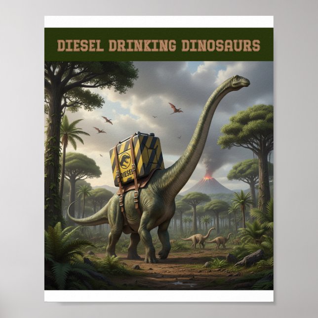 Poster Busca de diesel (Frente)