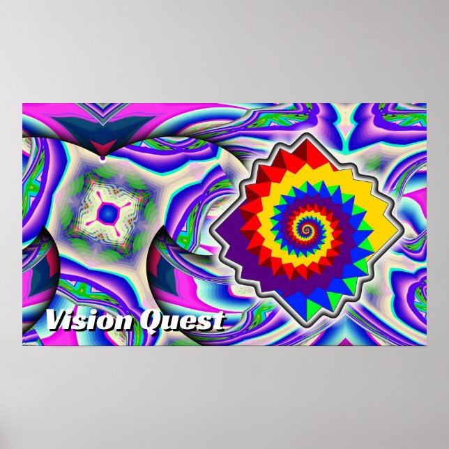 Poster Busca de Visão (Alterar as Palavras) (Frente)