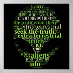 Poster Busca do extraterrestrial a verdade