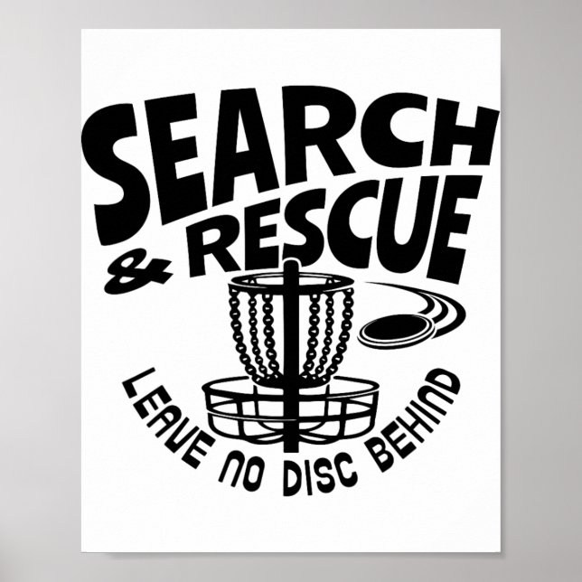 Poster Busca e Resgate Não Deixe Nenhum Disco Para Trás D (Frente)