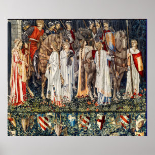 Poster Busca pelo Santo Graal, Armo, Partida dos Cavaleir