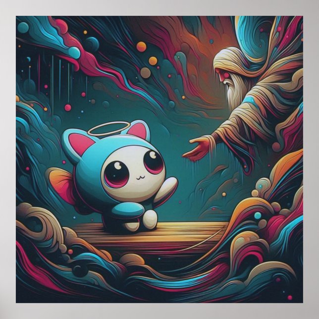 Poster Buscando consolo (Frente)