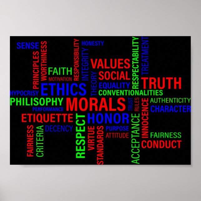 Poster Business Ethics (Frente)