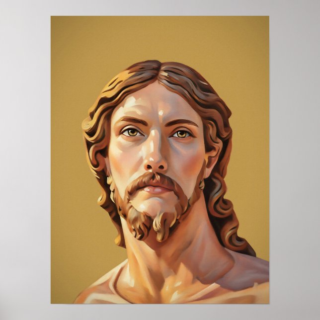 Poster BUST OF CHRIST THE SAVIOUR by MICHELANGELO 2026 (Frente)