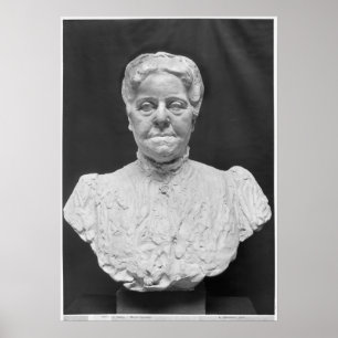 Poster Bust of Madame Marie Laurent
