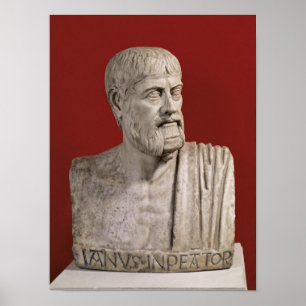 Poster Bust presumed to be Flavius Claudius Julianus