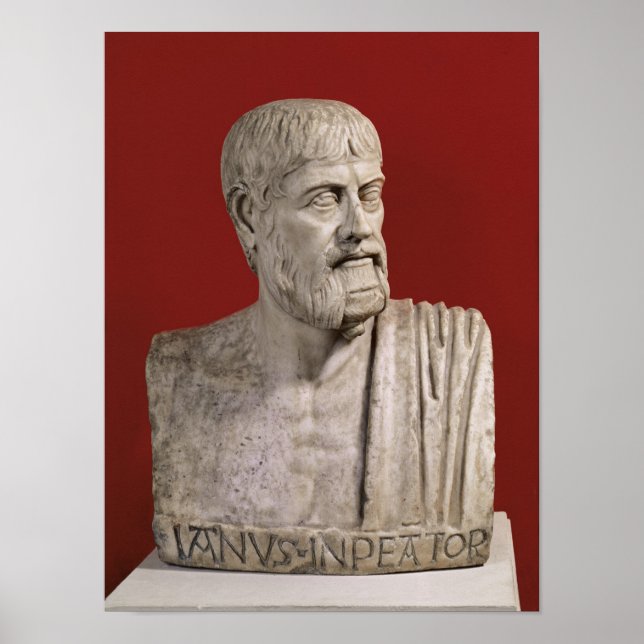 Poster Bust presumed to be Flavius Claudius Julianus (Frente)