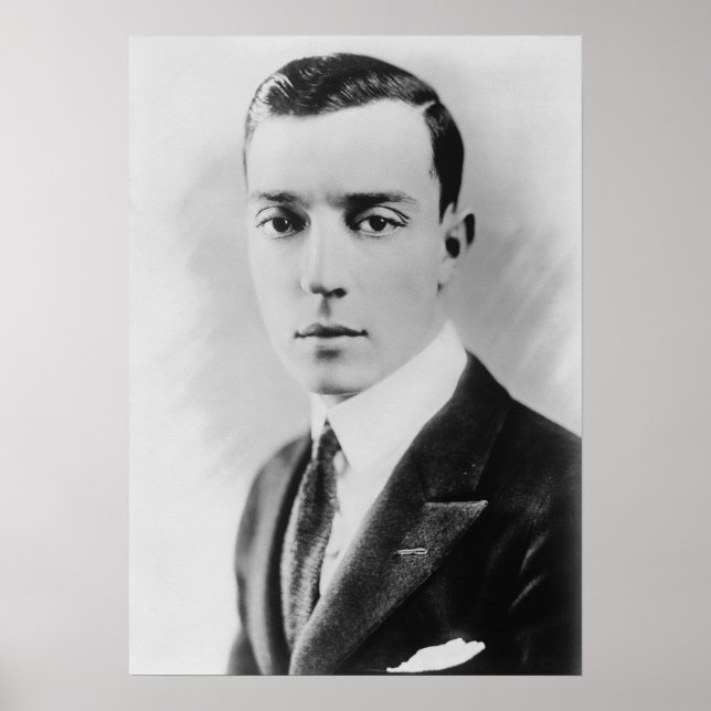 Poster Buster Keaton - A Face Da Pedra Do Excelente (Frente)
