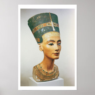 Poster Busto da rainha Nefertiti, do estúdio do sc