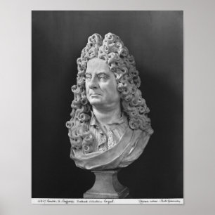 Pôster Busto de Antoine Coypel