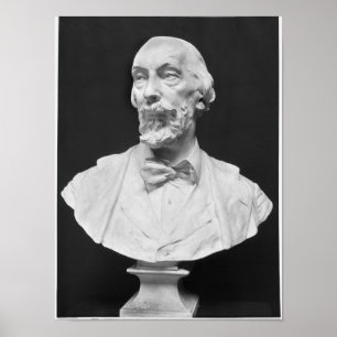 Poster Busto de Auguste Vacquerie