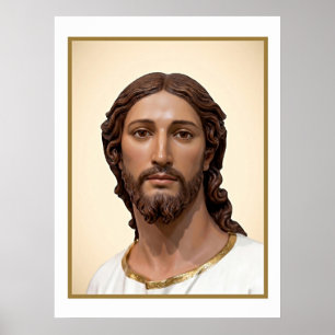 Poster BUSTO DE CRISTO O SALVADOR por MICHELANGELO 2026