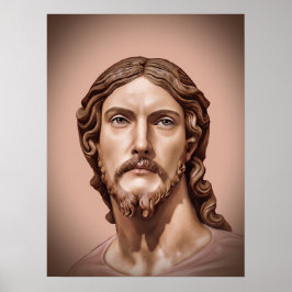 Poster BUSTO DE CRISTO O SALVADOR por MICHELANGELO 2026__