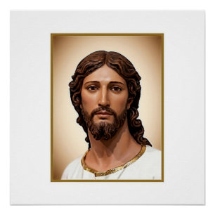 Pôster BUSTO DE CRISTO O SALVADOR por MICHELANGELO 2026