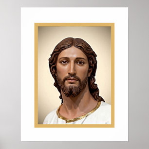 Poster BUSTO DE CRISTO O SALVADOR por MICHELANGELO 2026