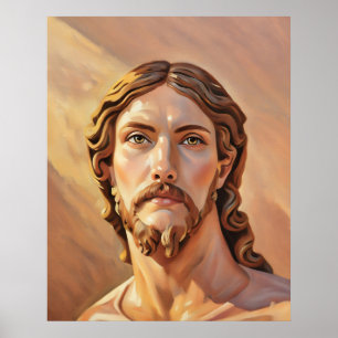 Poster BUSTO DE CRISTO O SALVADOR por MICHELANGELO 2026