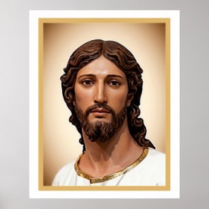 Poster BUSTO DE CRISTO O SALVADOR por MICHELANGELO 2026