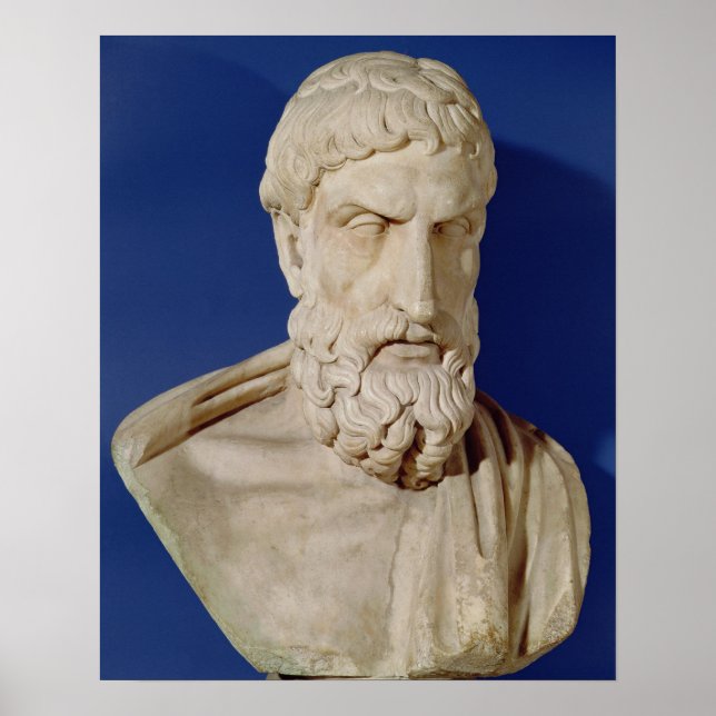 Pôster Busto de Epicurus (Frente)