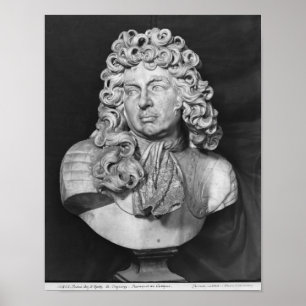 Pôster Busto de Francois de Crequy, c.1690