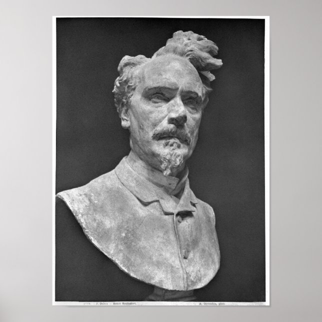 Poster Busto de Henri Rochefort (Frente)
