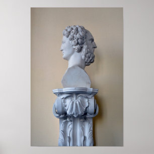 Poster Busto de Jano, O Hermitage, São Petersburgo, Rússi
