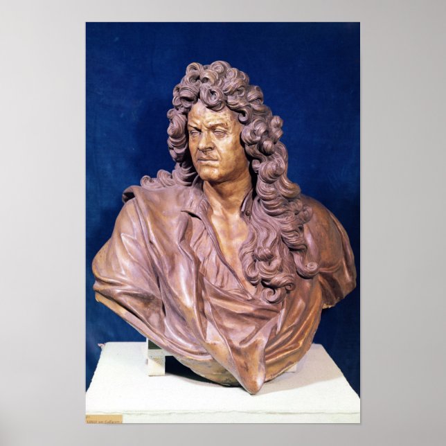 Pôster Busto de Jean Baptiste Lully (Frente)