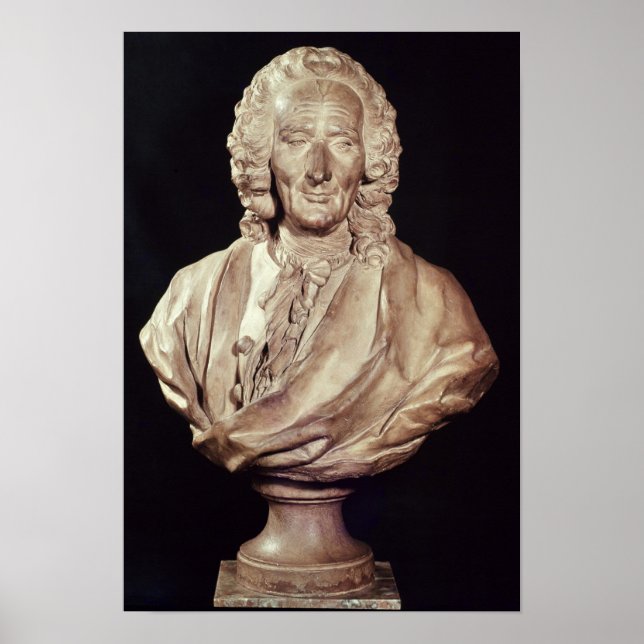 Pôster Busto de Jean-Philippe Rameau 1760 (Frente)