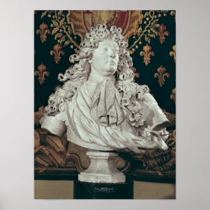 Poster Busto de Louis XIV 1686