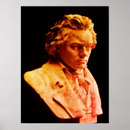 Poster Busto de Ludwig